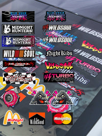 Wild Turbo Sticker STICKERS – WILD SOUL